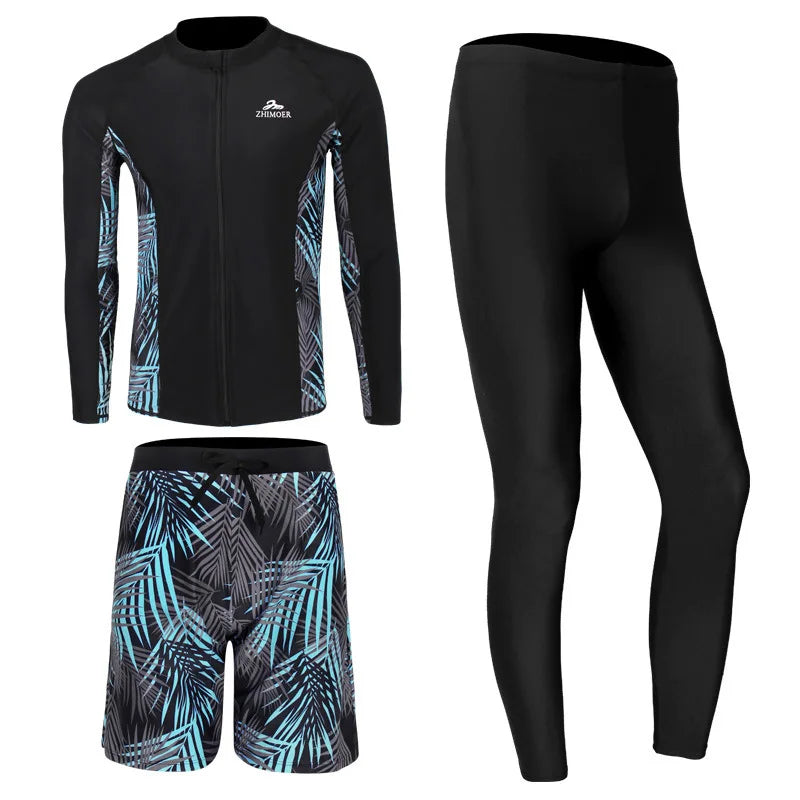 Modest Couple’s Beachwear