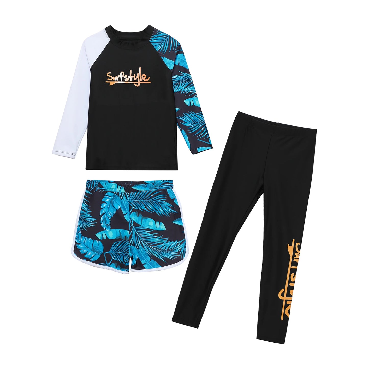 Kids 3 Piece Swimsuits