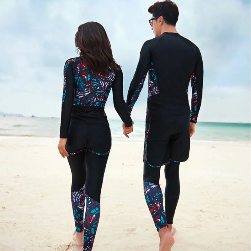 His and Hers Modest Beach Clothes