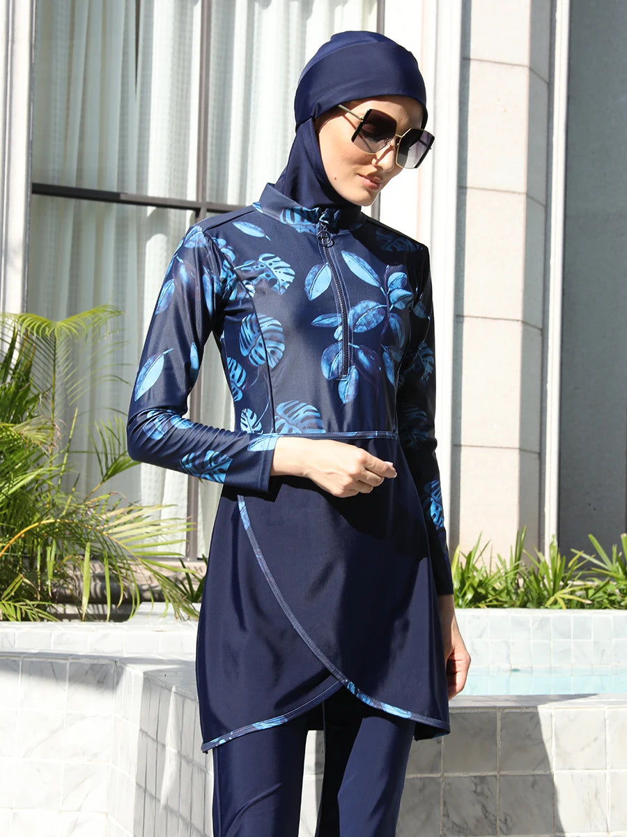Women’s Sporty Burkini 3PCS
