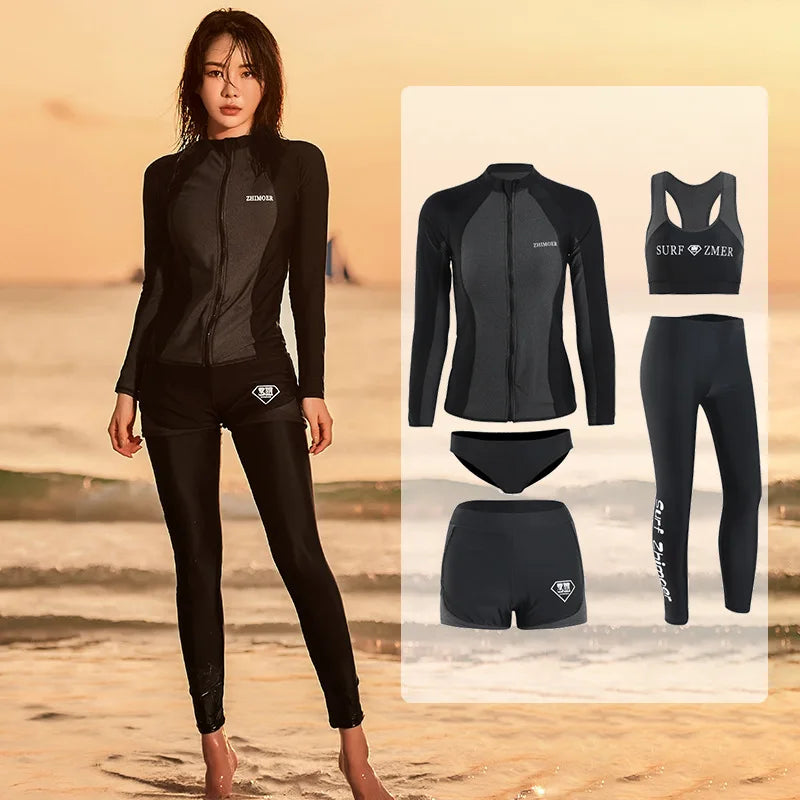 His and Hers Modest Beach Clothes