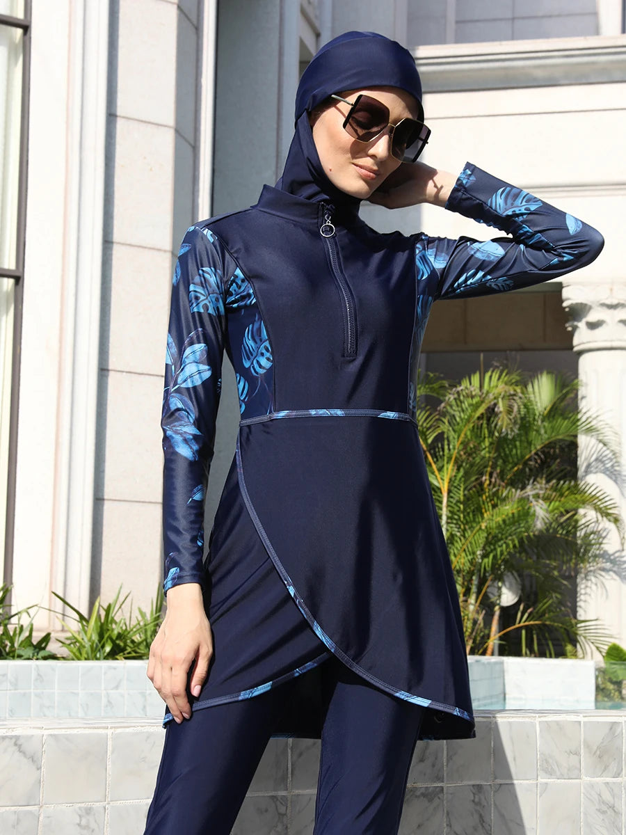 Women’s Sporty Burkini 3PCS