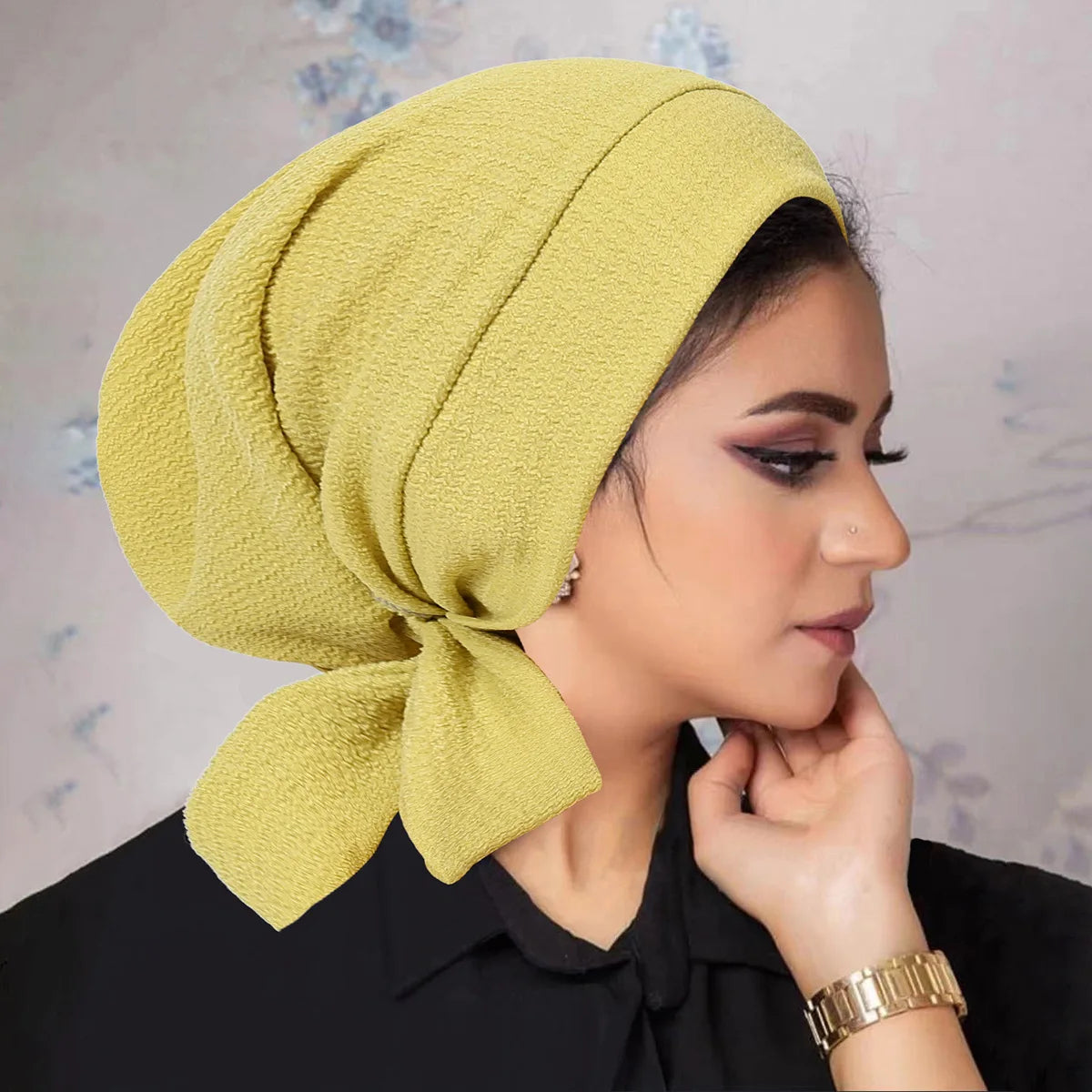 Crinkle Turban Hijab
