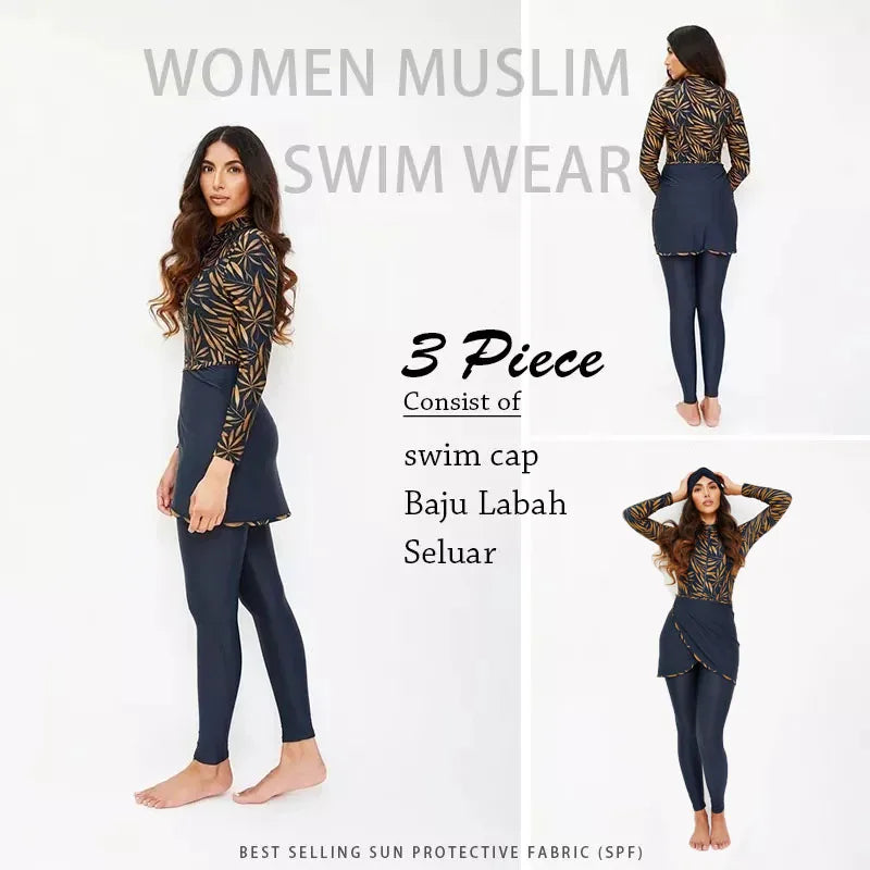 3PCS Women Swimsuit