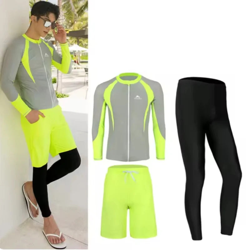 Modest Couple’s Beachwear