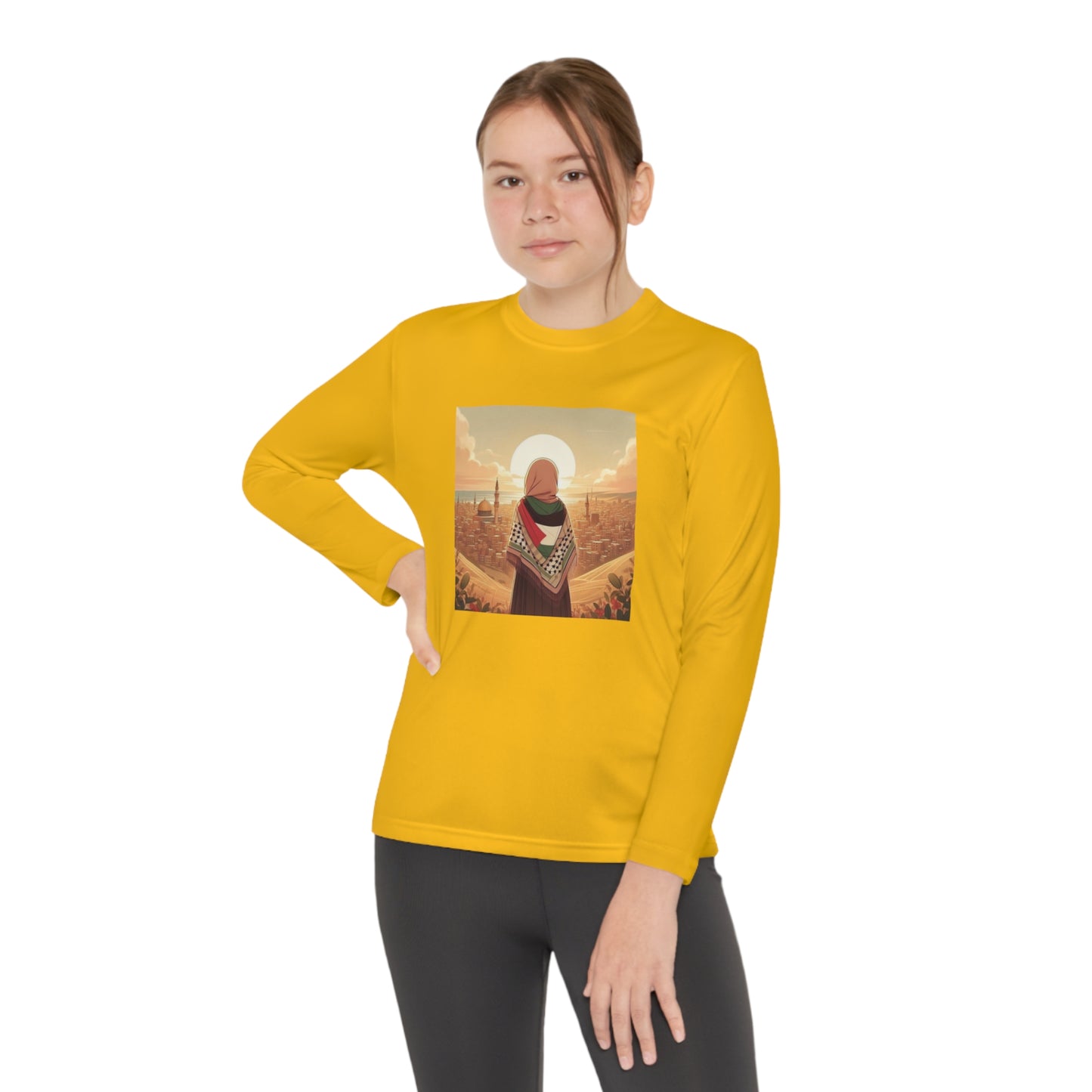 Youth Long Sleeve Beautiful View Tee