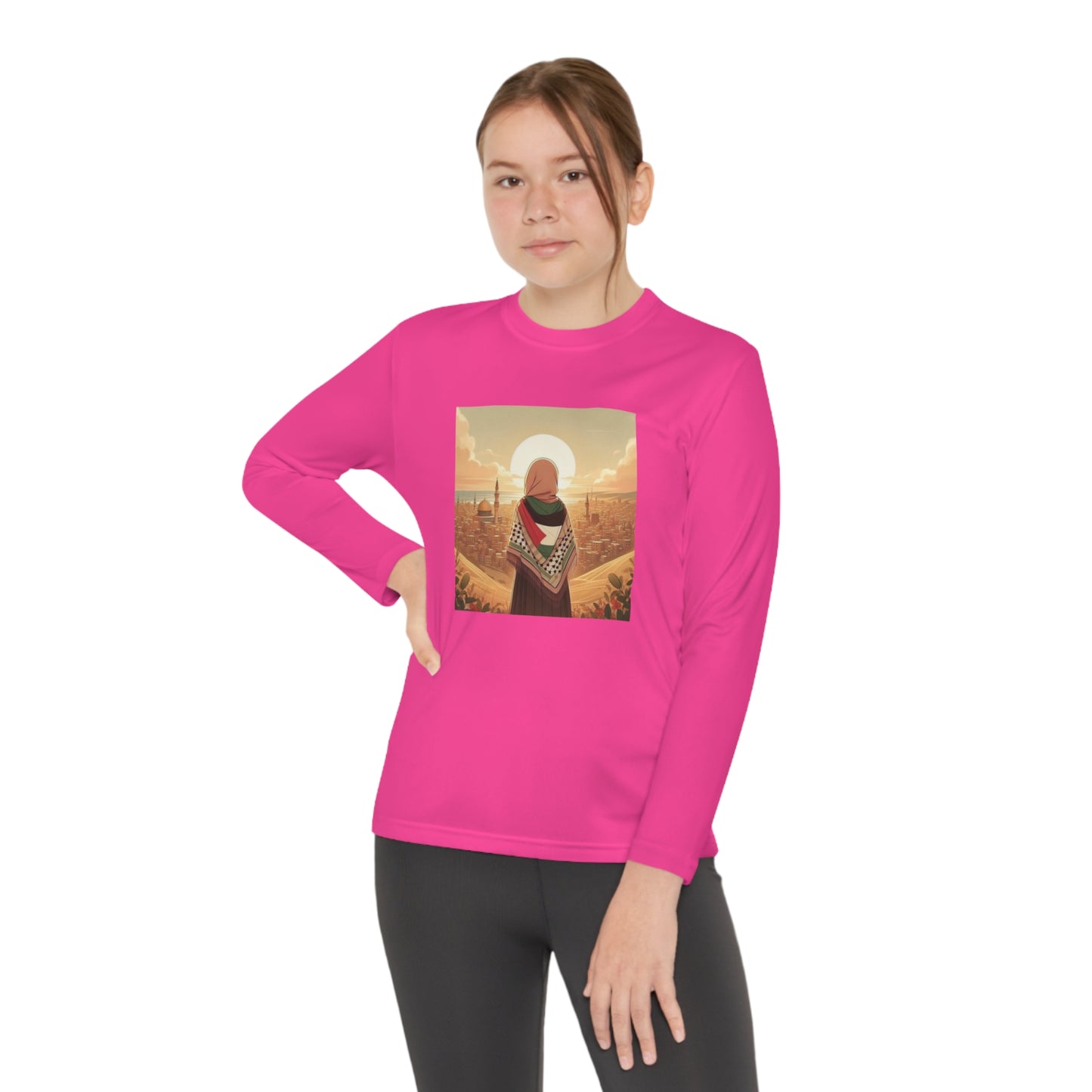 Youth Long Sleeve Beautiful View Tee