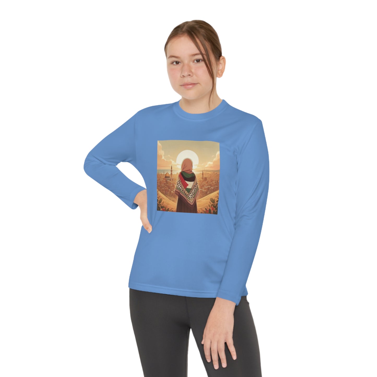 Youth Long Sleeve Beautiful View Tee