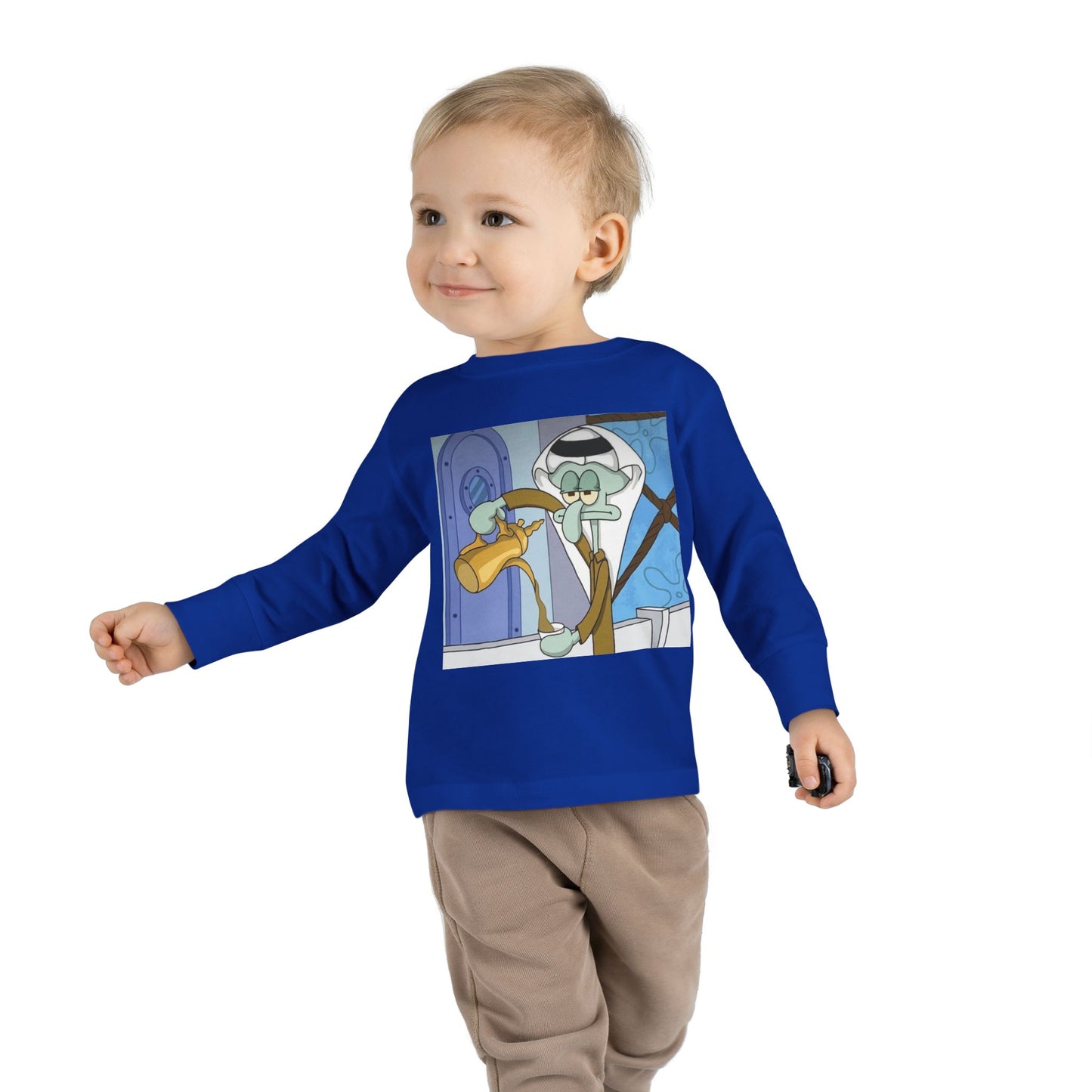 Toddler Squid Long Sleeve Tee