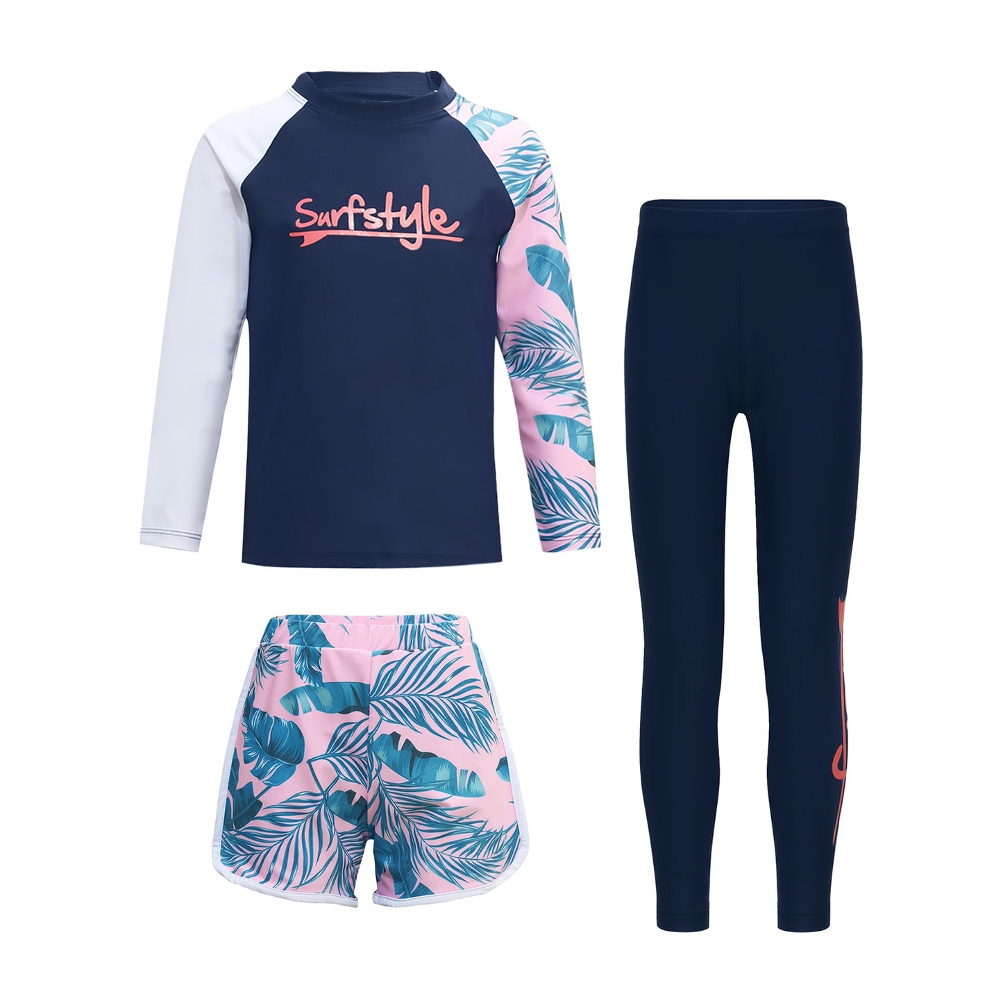 Kids 3 Piece Swimsuits
